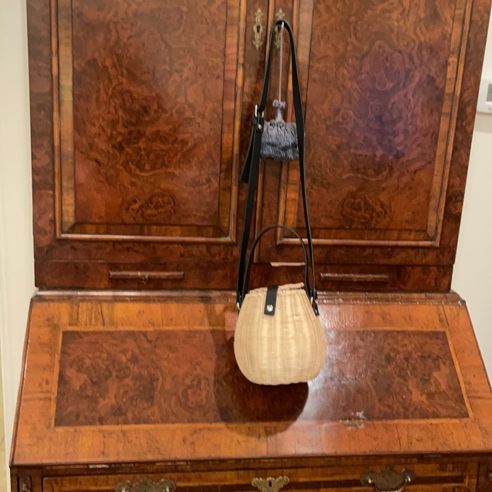 Straw studios purse